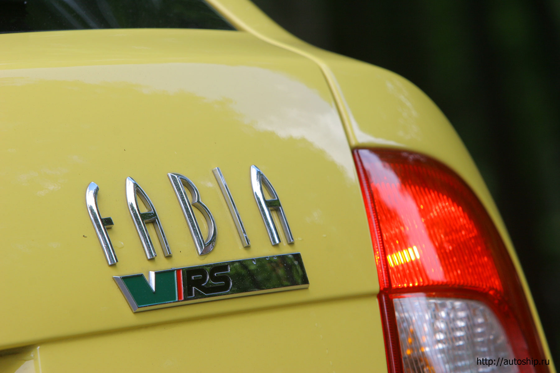 skoda fabia rs 2013